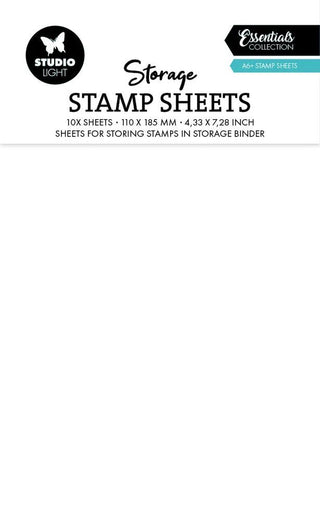 Storage Stamp Sheets A6+ 10 - pack - 1 - Studio Light - Tidformera