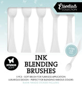Ink Blending Brushes 2 cm - 5-pack