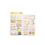 Task Deco Kalenderstickers - Yellow - Pine Book - Tidformera