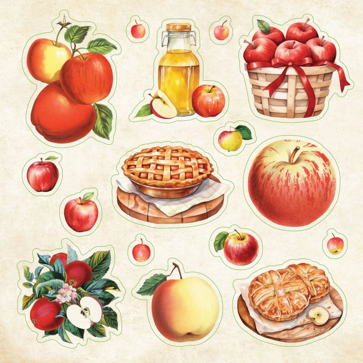 The simple life Cottagecore - Sticker book - 5 - Peter Pauper Press - Tidformera