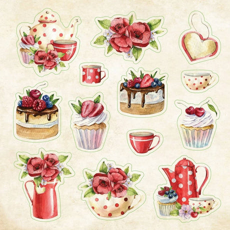 The simple life Cottagecore - Sticker book - 6 - Peter Pauper Press - Tidformera