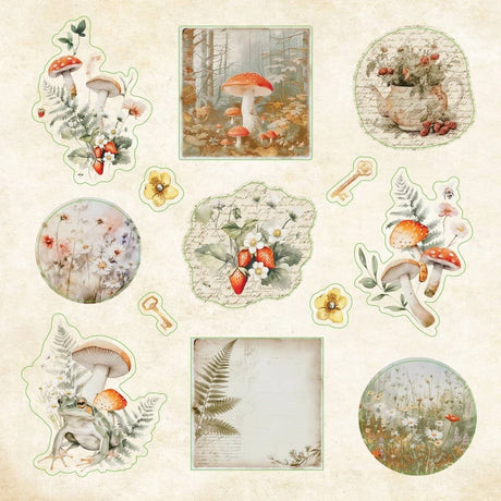 The simple life Cottagecore - Sticker book - 11 - Peter Pauper Press - Tidformera