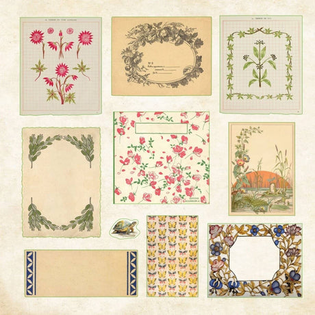 The simple life Cottagecore - Sticker book - 4 - Peter Pauper Press - Tidformera