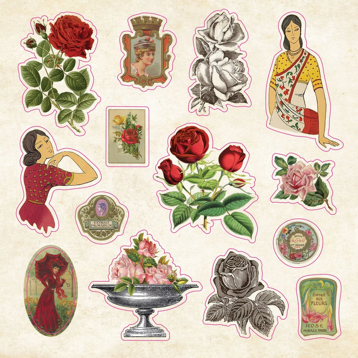 The sticker book of Curiosities! - Peter Pauper Press - Tidformera