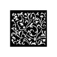 Thick Stencil 12 x 12 cm - Masquerade - Ornaments - 1 - Stamperia - Tidformera