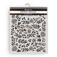 Thick Stencil 20 x 25 cm - The Owl's House - Pine cones - 1 - Stamperia - Tidformera