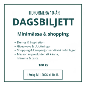Tidformera 10 år! Dagsbiljett - Lördag 7 november - 1 - Tidformera - Tidformera