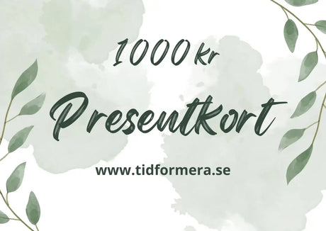 Tidformeras presentkort - 6 - Tidformera - Tidformera