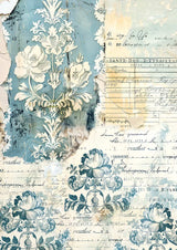 Tissue paper - A4 6 - pack - French Blue - 3 - Ciao Bella - Tidformera