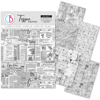 Tissue paper - A4 6 - pack - Storybook - 1 - Ciao Bella - Tidformera