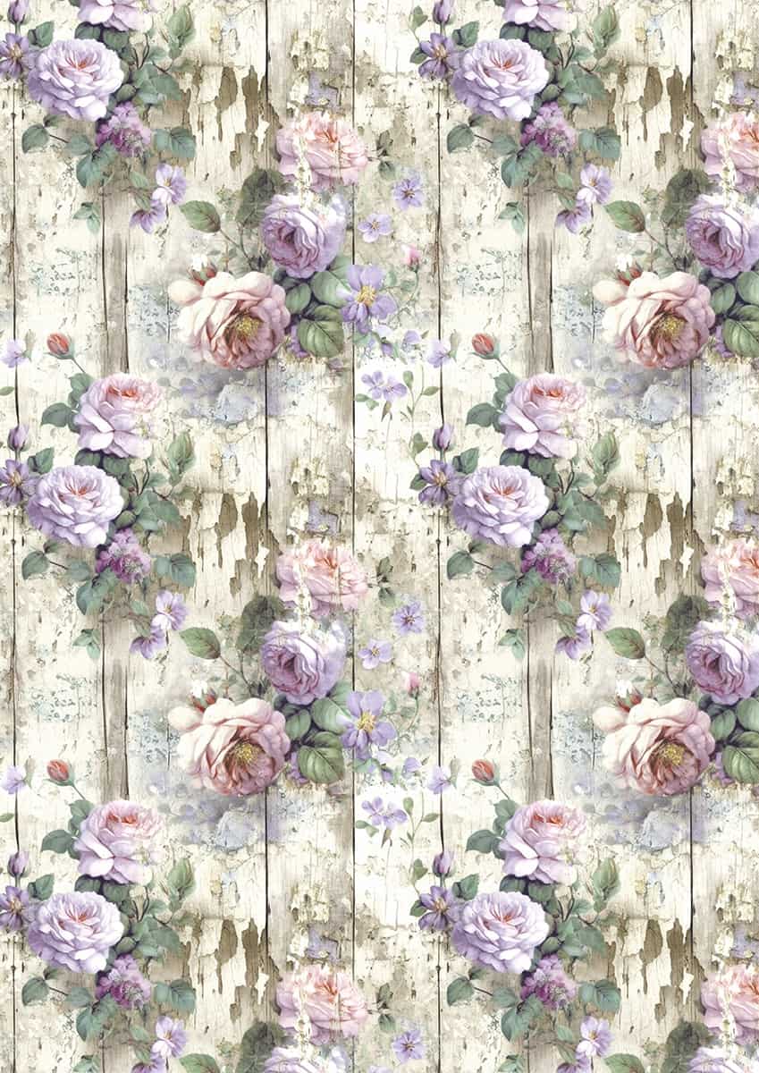 Tissue paper - A4 6 - pack - Whimsical Butterflies - 4 - Ciao Bella - Tidformera