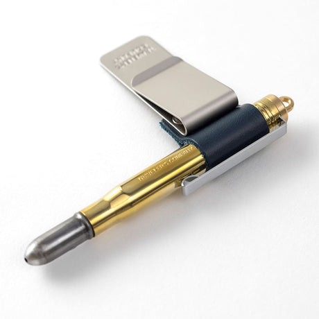 TN 016. Pen Holder (M) Blue - 3 - Traveler's Company - Tidformera