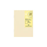 TN Passport Refill 013. MD Paper Cream - Traveler's Company - Tidformera