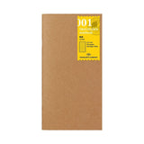 TN Regular Refill 001. Lined notebook - Traveler's Company - Tidformera