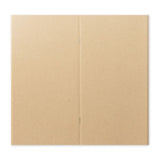 TN Regular Refill 014. Kraft Paper - Traveler's Company - Tidformera