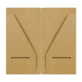 TN Regular Refill 020. Kraft Paper Folder - Traveler's Company - Tidformera