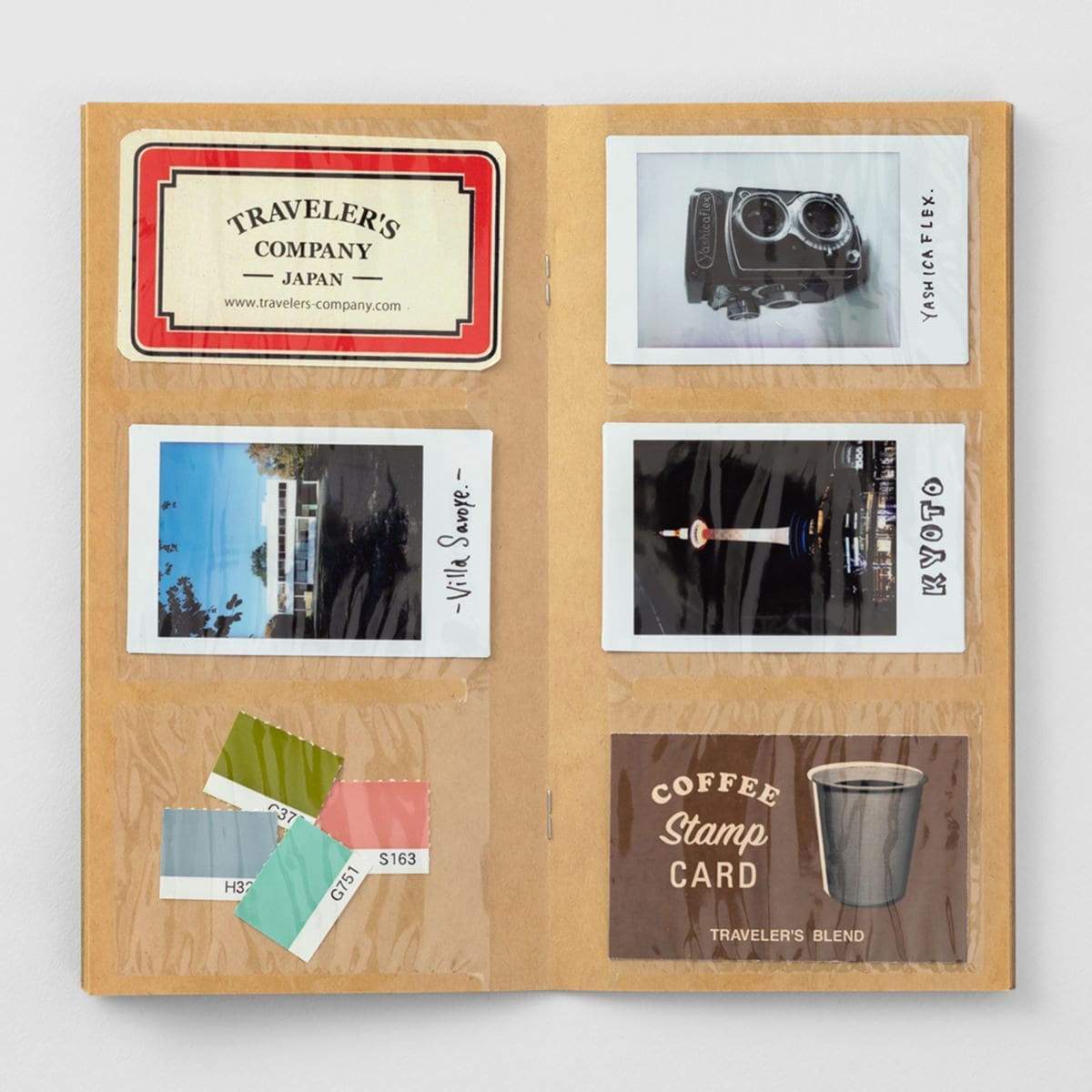 TN Regular Refill 028. Card File - 2 - Traveler's Company - Tidformera