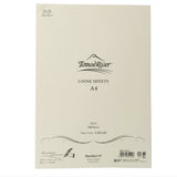 TomoeRiver Loose Sheet Plain - A4 - Cream - 1 - Sakae TP - Tidformera