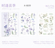 Transfer sticker - 2 - pack - Seasonal flower season - Mo Card - Tidformera