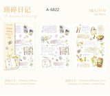 Transfer sticker - 2 - pack - Trivial diary - Mo Card - Tidformera