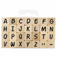 Trästämplar Alfabetet - Medium - 1 - Aladine - Tidformera
