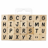 Trästämplar Alfabetet - Medium - 1 - Aladine - Tidformera
