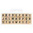 Trästämplar Alfabetet - Small - 1 - Aladine - Tidformera