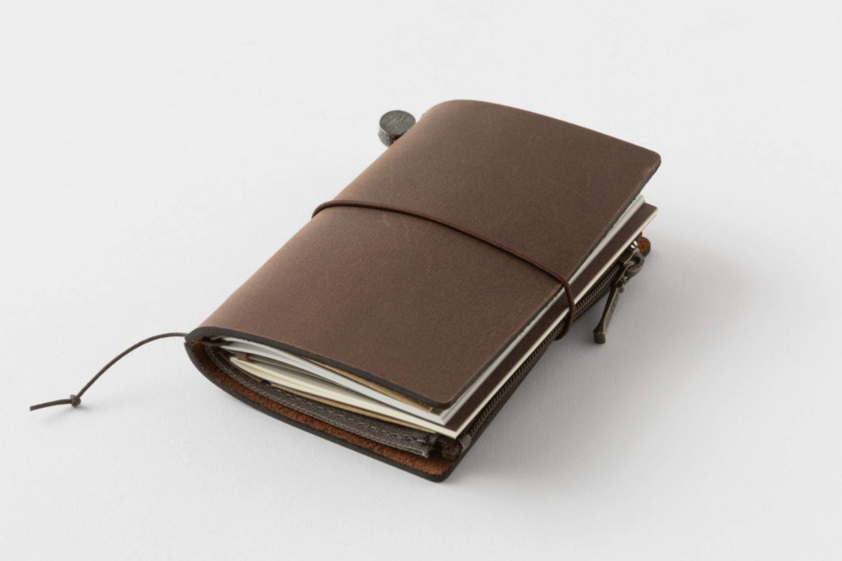 TRAVELER'S notebook Card Size 20th Anniversary Set - Brown - 9 - Traveler's Company - Tidformera