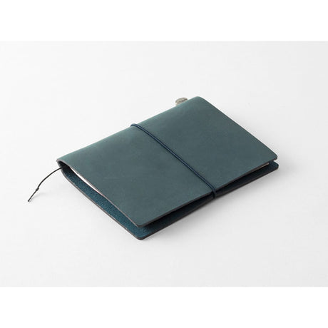 TRAVELER'S notebook Passport Leather Cover Blue - 2 - Traveler's Company - Tidformera