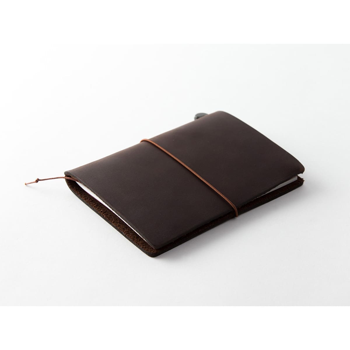 TRAVELER'S notebook Passport Leather Cover Brown - Traveler's Company - Tidformera