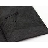 TRAVELER'S notebook Regular Black - Traveler's Company - Tidformera