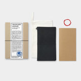 TRAVELER'S notebook Regular Black - Traveler's Company - Tidformera