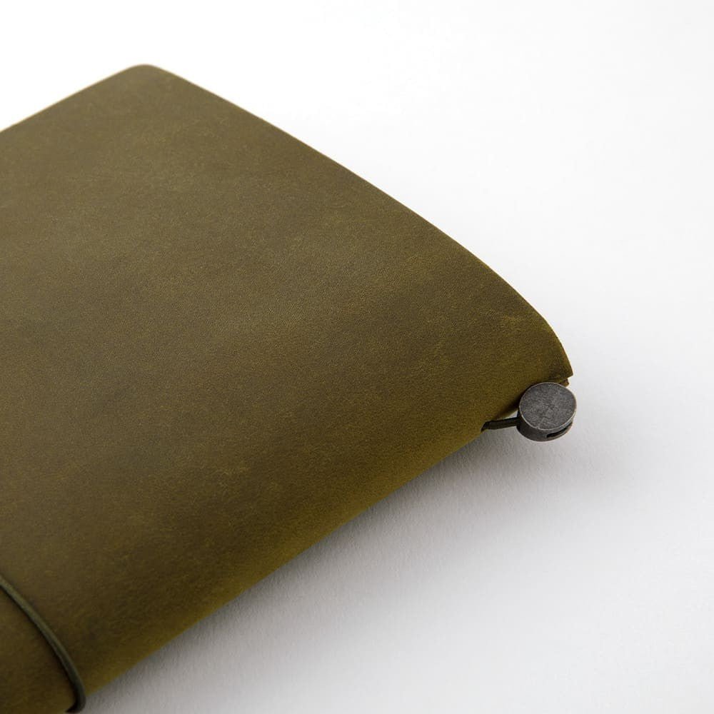 TRAVELER'S notebook Regular Olive - Traveler's Company - Tidformera