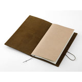 TRAVELER'S notebook Regular Olive - Traveler's Company - Tidformera