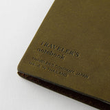 TRAVELER'S notebook Regular Olive - Traveler's Company - Tidformera