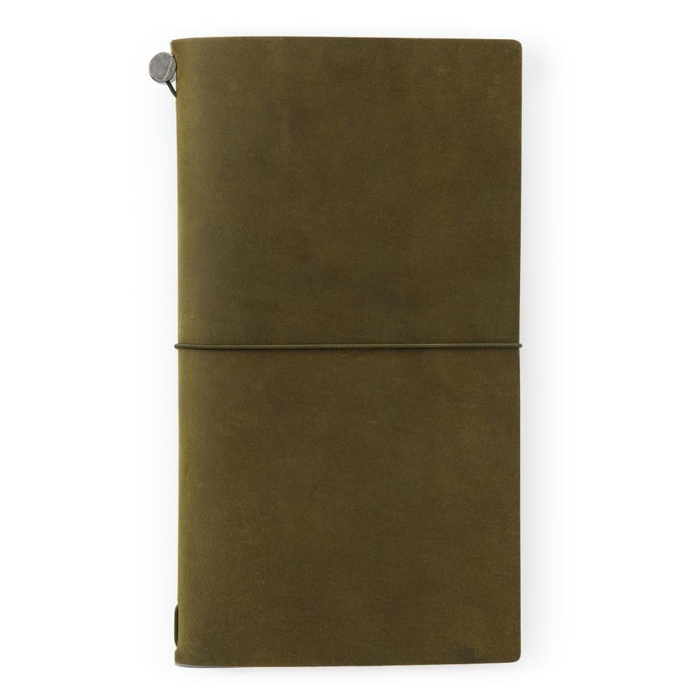 TRAVELER'S notebook Regular Olive - Traveler's Company - Tidformera