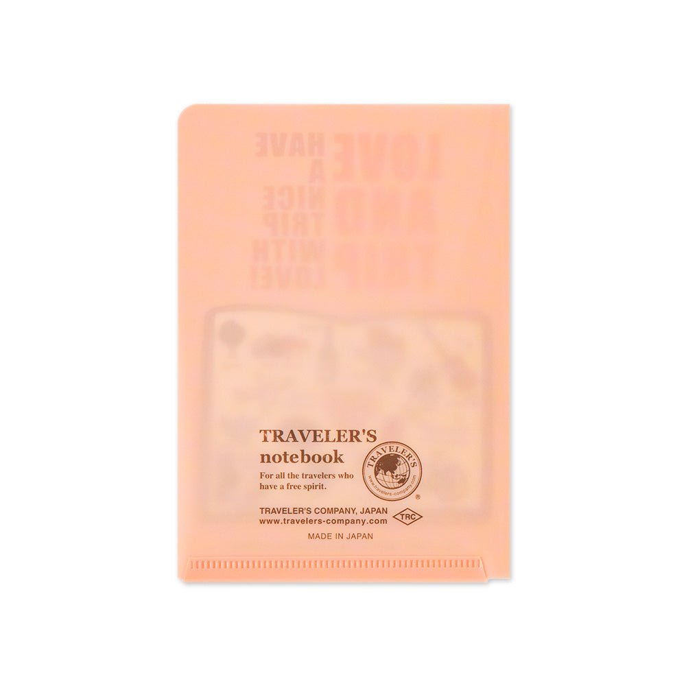 TRC 2025 Clear folder Passport size - Traveler's Company - Tidformera