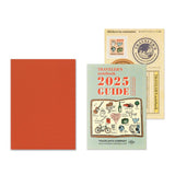 TRC 2025 Monthly Diary Passport size - Traveler's Company - Tidformera