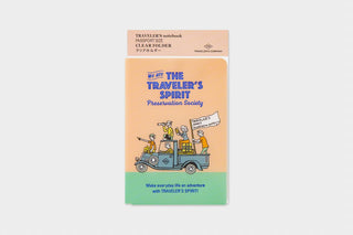 TRC 2026 Clear folder Passport size - 1 - Traveler's Company - Tidformera