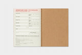 TRC 2026 Monthly Diary Passport size - 10 - Traveler's Company - Tidformera