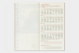 TRC 2026 Monthly Diary Regular size - 8 - Traveler's Company - Tidformera