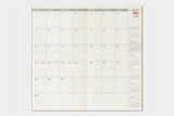 TRC 2026 Monthly Diary Regular size - 6 - Traveler's Company - Tidformera