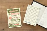 TRC 2026 Underlay Passport size - 2 - Traveler's Company - Tidformera