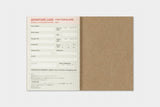 TRC 2026 Weekly Diary Passport size - 11 - Traveler's Company - Tidformera