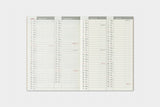 TRC 2026 Weekly Diary Passport size - 5 - Traveler's Company - Tidformera