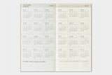 TRC 2026 Weekly + Memo Diary Regular size - 4 - Traveler's Company - Tidformera