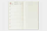 TRC 2026 Weekly + Memo Diary Regular size - 6 - Traveler's Company - Tidformera