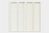TRC 2026 Weekly + Memo Diary Regular size - 10 - Traveler's Company - Tidformera