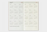 TRC 2026 Weekly + Memo Diary Regular size - 9 - Traveler's Company - Tidformera