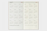 TRC 2026 Weekly Vertical Diary Regular size - 9 - Traveler's Company - Tidformera